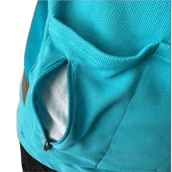 # 0033 Bontrager | Short Sleeve Cycling Jersey Shirt Blue Womens Large - Picture 8 of 16